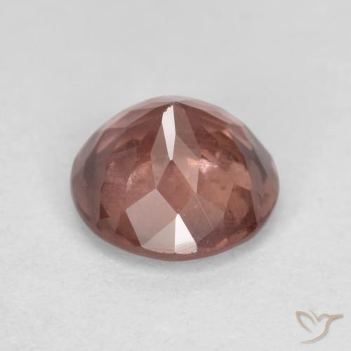Granato malese Rosa rosa naturale da 1.04 ct, Taglio rotondo, VS