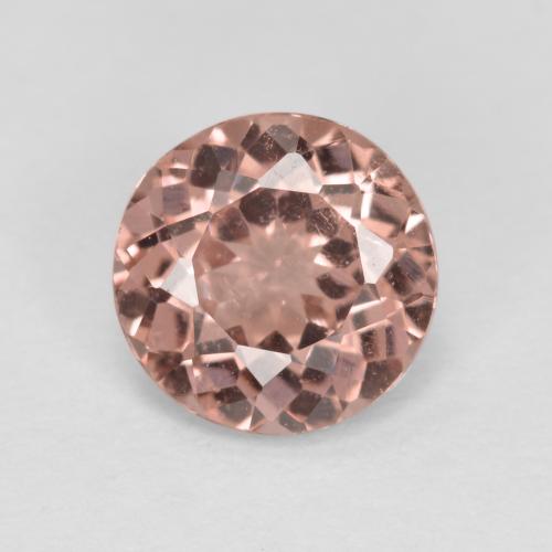 Granato malese naturale rosa da 1,28 ct, taglio rotondo, VS