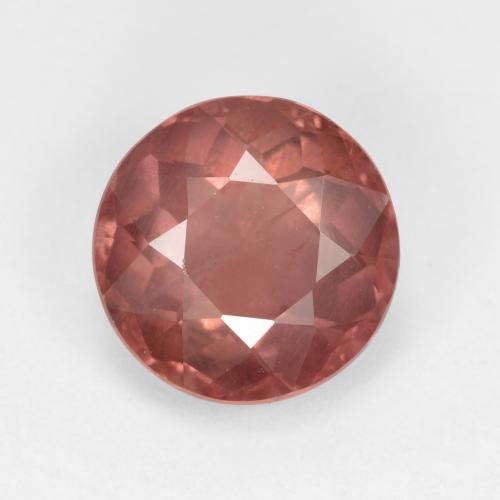 Granato malese naturale rosa da 2,27 ct, taglio rotondo, VS