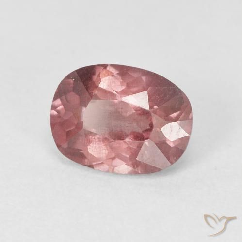 Granato malese Rosa scuro naturale da 1.71 ct, Taglio ovale, VS