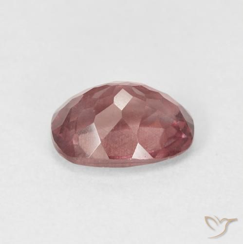 Granato malese Rosa scuro naturale da 1.71 ct, Taglio ovale, VS