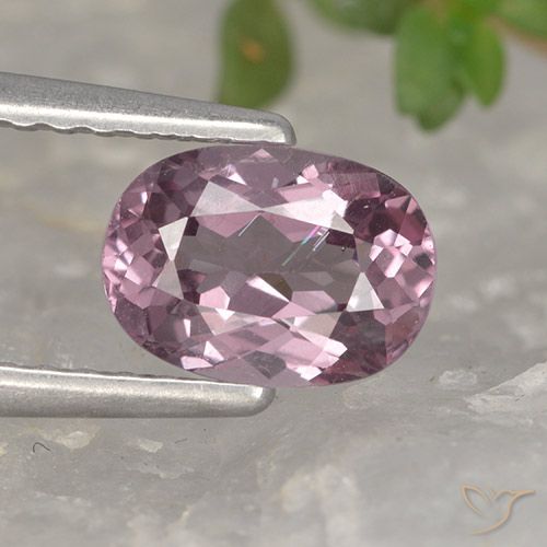 Granato malese naturale porpora da 1,03 ct, taglio ovale, VS