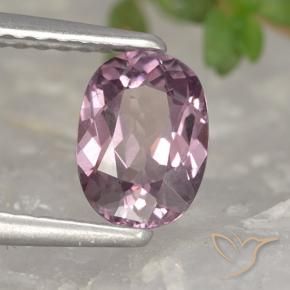 Granato malese naturale porpora da 1,03 ct, taglio ovale, VS