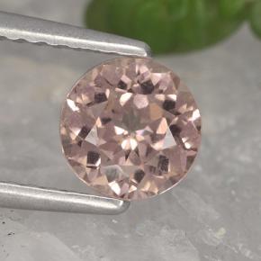 Granato malese rosso indiano naturale da 1.07 ct, Taglio rotondo, VS