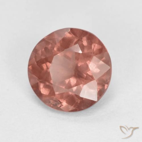 Granato malese Rosa medio naturale da 0.83 ct, Rotondo, VS