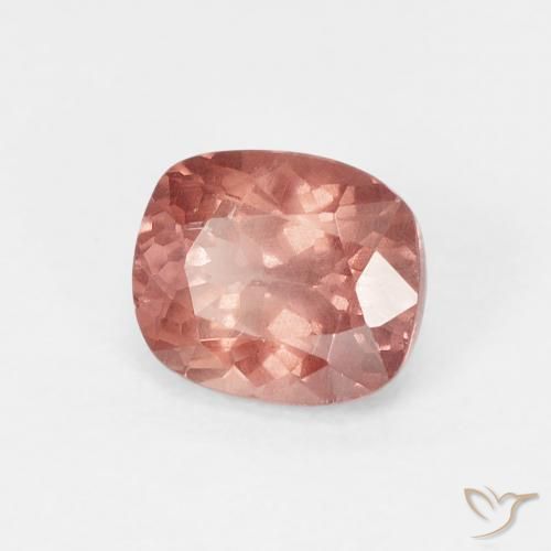 Granato malese Pompelmo Rosa naturale da 1.02 ct, Taglio a cuscino, VS
