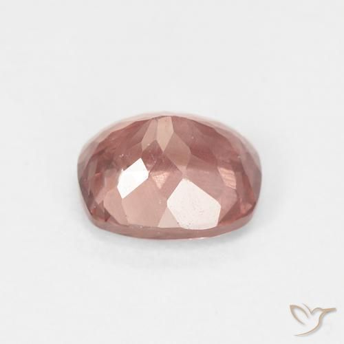 Granato malese Pompelmo Rosa naturale da 1.02 ct, Taglio a cuscino, VS
