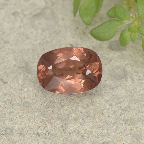 Granato malese Rosa medio naturale da 1.00 ct, Taglio a cuscino, VS