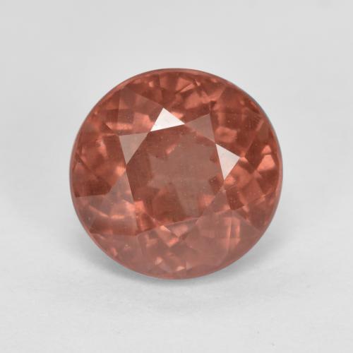 Granato malese naturale rosa da 2,19 ct, taglio rotondo, VS