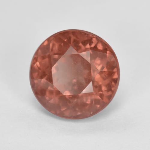 Granato malese naturale rosa da 2,19 ct, taglio rotondo, VS