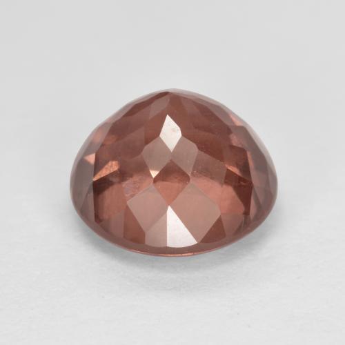 Granato malese naturale rosa da 2,19 ct, taglio rotondo, VS