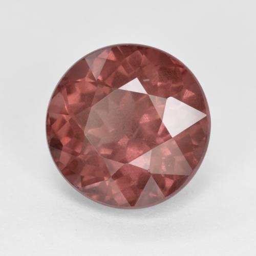 Granato malese naturale rosa da 4,43 ct, taglio rotondo, VS
