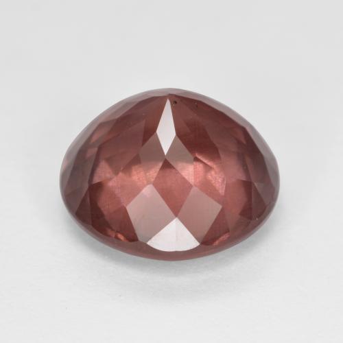 Granato malese naturale rosa da 4,43 ct, taglio rotondo, VS