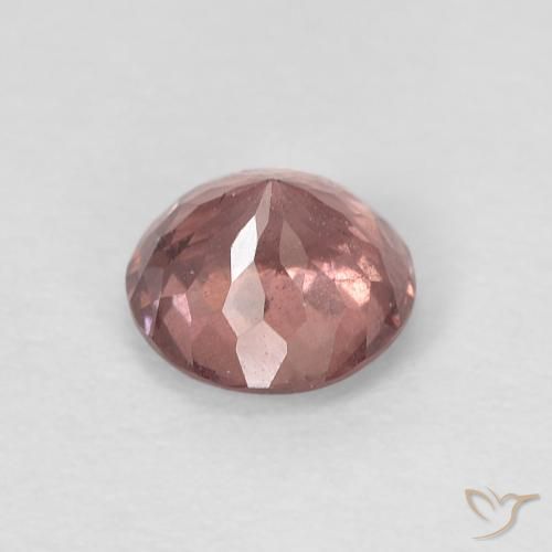 Granato malese Rosa medio naturale da 0.80 ct, Rotondo, VS