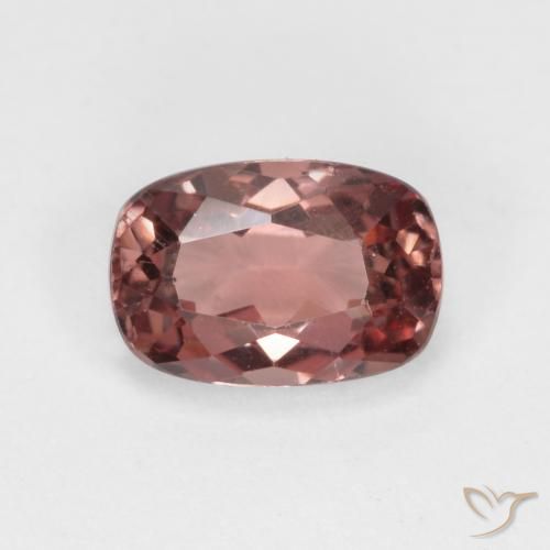 0.74ct Naturale rosso indiano Granato malese, Cuscino, VVS-VS, Photo A