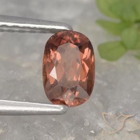 Granato malese Rosso rosa scuro naturale da 0.79 ct, Cuscino, VVS-VS