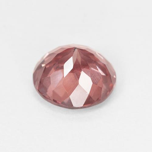 Granato malese Rosa medio naturale da 1.70 ct, Taglio rotondo, VS