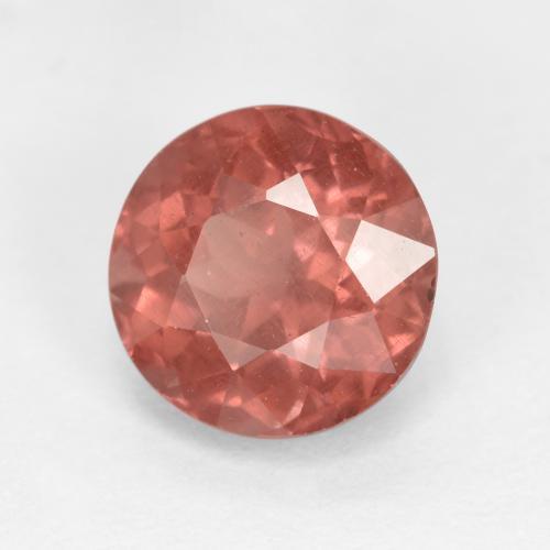 Granato malese naturale rosa da 1,70 ct, taglio rotondo, VS