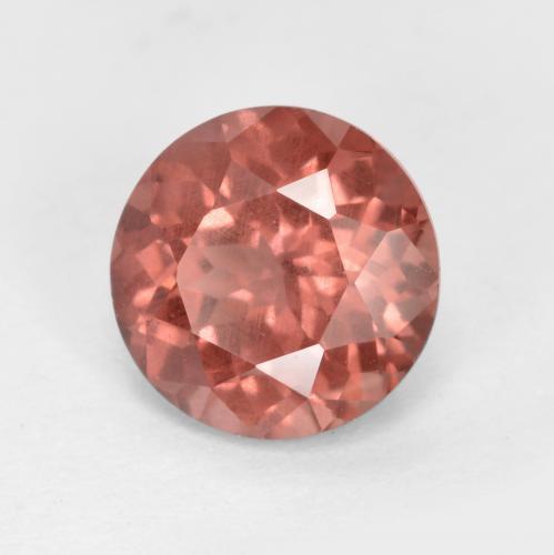 Granato malese rosa lampone naturale da 1.51 ct, Taglio rotondo, VS