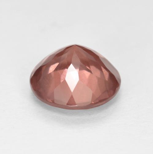 Granato malese rosa lampone naturale da 1.51 ct, Taglio rotondo, VS