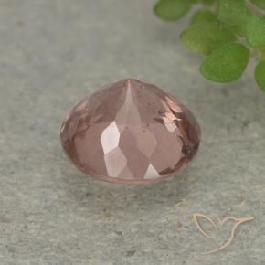 Granato malese Rosa medio naturale da 0.93 ct, Rotondo, VS