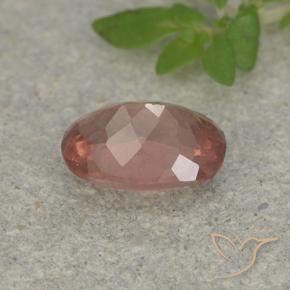 Granato malese Rosa rossastra naturale da 0.98 ct, Cuscino, VS