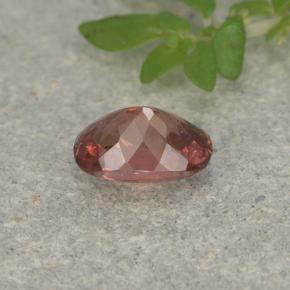 Granato malese Rosso mattone naturale da 0.57 ct, Taglio a cuscino, VS