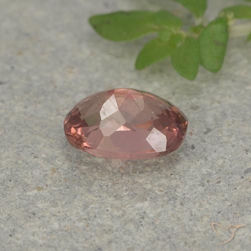 Granato malese Rosa medio naturale da 0.70 ct, Taglio a cuscino, VS