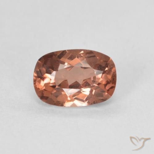 0.72ct Naturale Rosa scuro Granato malese, Cuscino, VS