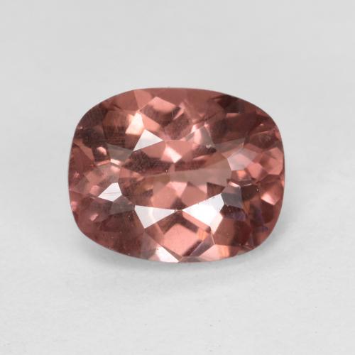 Granato malese Rosa scuro naturale da 0.86 ct, Taglio a cuscino, VS