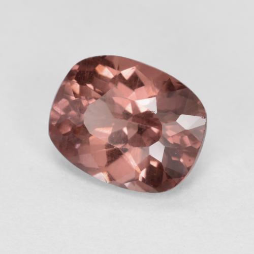 Granato malese Rosa scuro naturale da 0.86 ct, Taglio a cuscino, VS