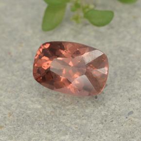 Granato malese rosa lampone naturale da 0.72 ct, Taglio a cuscino, VS