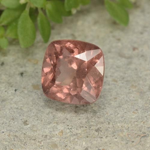 Granato malese rosa lampone naturale da 0.83 ct, Cuscino, VS