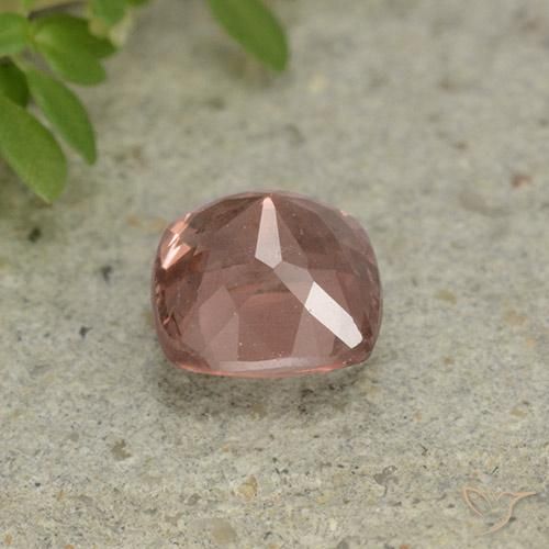 Granato malese rosa lampone naturale da 0.83 ct, Cuscino, VS