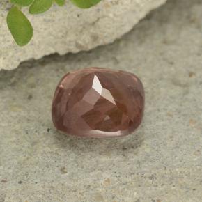 Granato malese naturale rosa da 1,24 ct, taglio a cuscino, VS