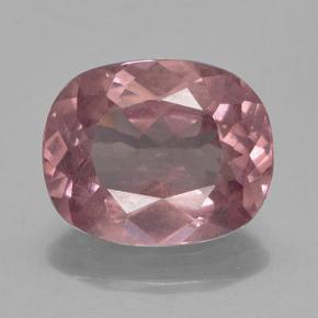Granato malese naturale rosa da 3,84 ct, taglio a cuscino, VS
