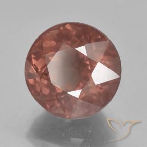 Granato malese naturale rosa da 7,00 ct, taglio rotondo, VS