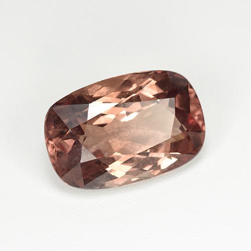 Granato malese Marrone caldo naturale da 6.87 ct, Taglio a cuscino, VS