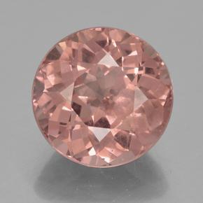 Granato malese naturale rosa da 5,52 ct, taglio rotondo, VS