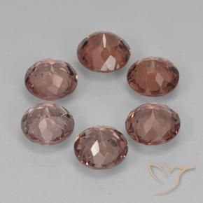 Gemme di Granato malese Rosso medio naturale da 3.88 ct, Rotondo, VS