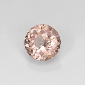 Granato malese naturale giallo da 1,68 ct, taglio rotondo, VS