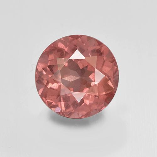 Granato malese naturale rosa da 1,91 ct, taglio rotondo, VS