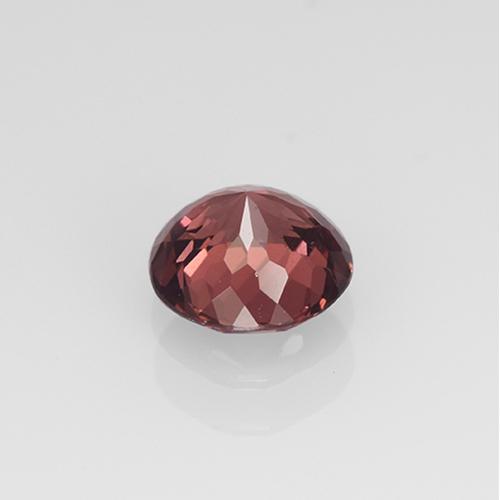 Granato malese Rosato naturale da 1.11 ct, Taglio rotondo, VVS-VS
