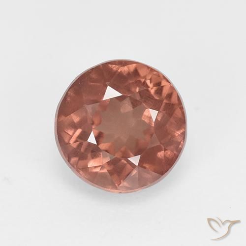 Granato malese naturale rosso da 1,81 ct, taglio rotondo, VS