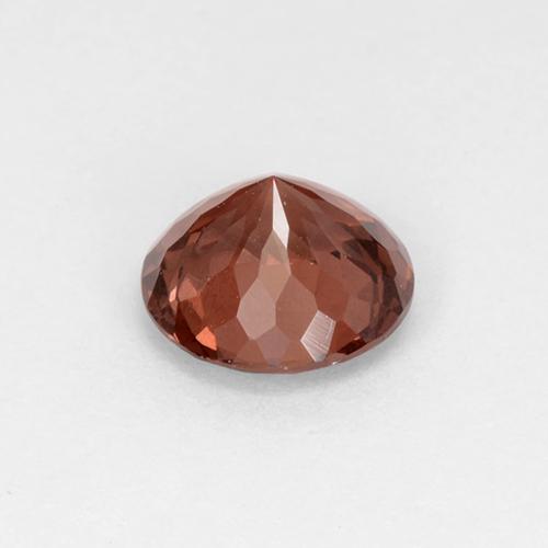 Granato malese Rosso caldo naturale da 1.18 ct, Taglio rotondo, VS