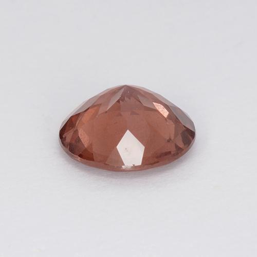 Granato malese Rosso medio naturale da 1.27 ct, Taglio rotondo, VS