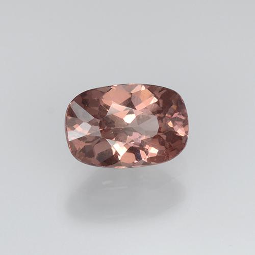 Granato malese Rosa profondo palissandro naturale da 0.68 ct, Taglio a cuscino, VS