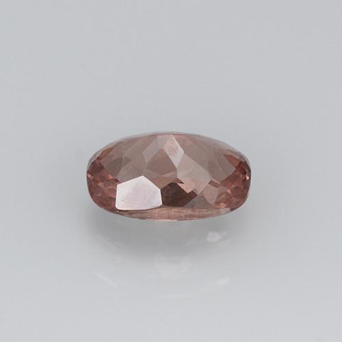 Granato malese Rosa profondo palissandro naturale da 0.68 ct, Taglio a cuscino, VS