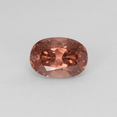 Granato malese naturale rosa da 0,78 ct, taglio ovale, VS