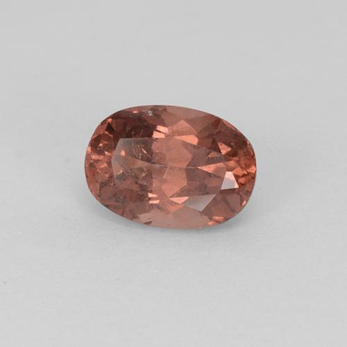 Granato malese naturale rosa da 0,78 ct, taglio ovale, VS
